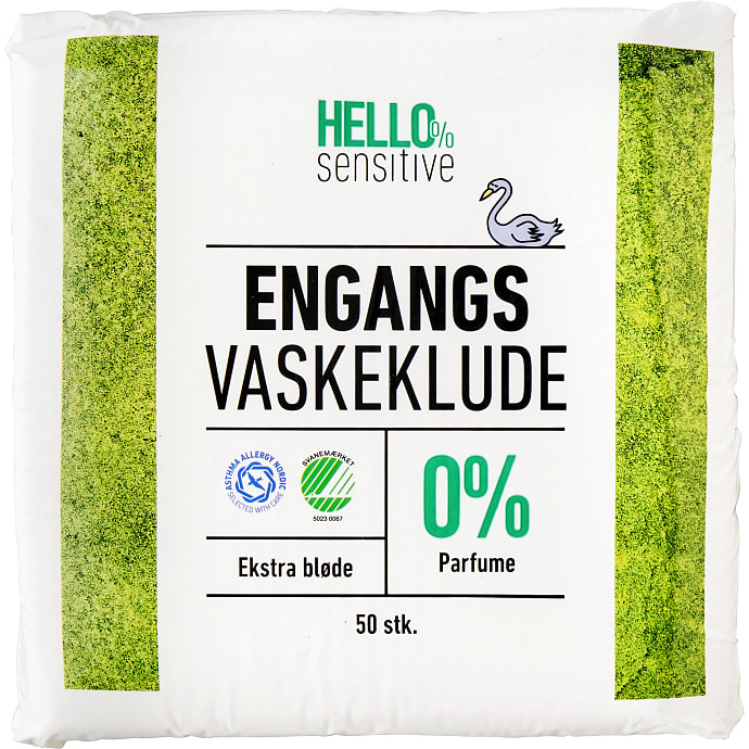 Hello Skumvaskeklud 50 stk