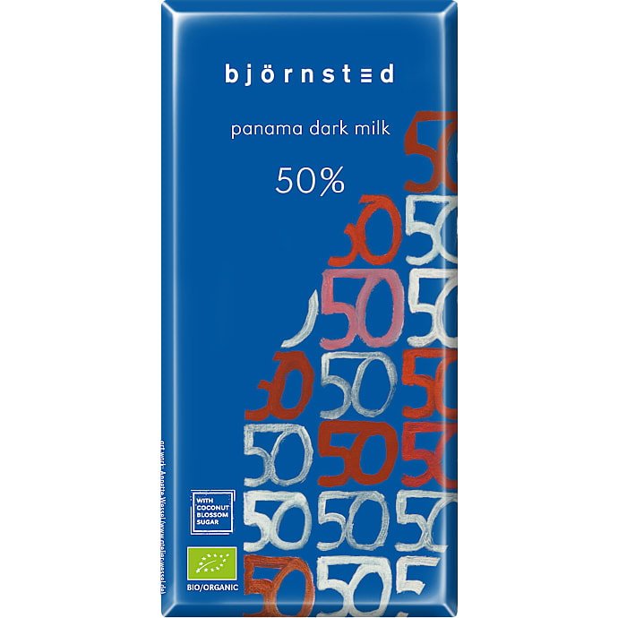 Björnsted Mørk- og Mælkechokolade 50% Kakao Øko