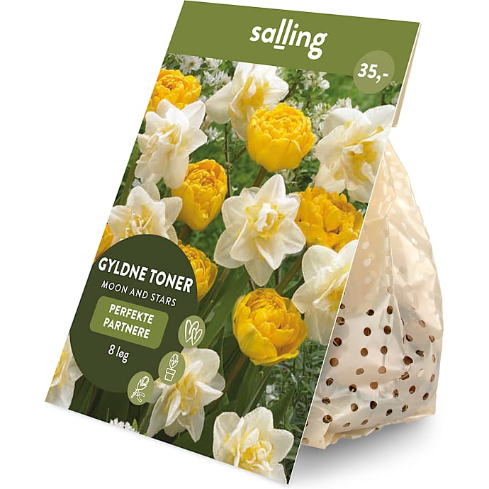 Salling blomsterløg Tulipaner/Påskeliljer Moon and Stars 8 løg