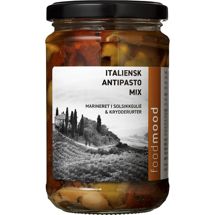 Foodmood Antipasto grøntsagsblanding