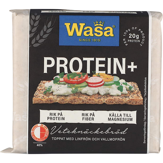 Knækbrød m. hørfrø og blå birkes