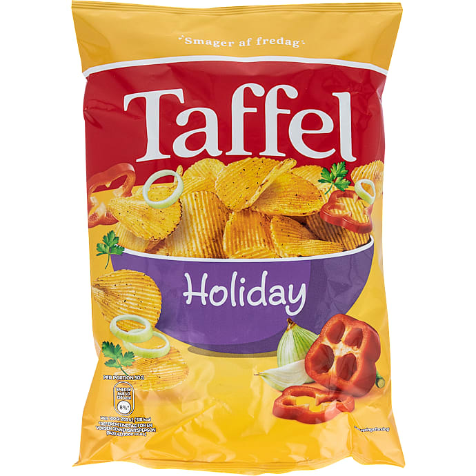 Chips m. holidaykrydderi