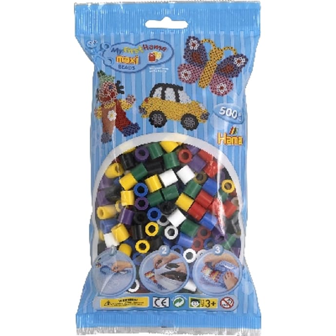 Hama maxi perler 500 stk. - mix