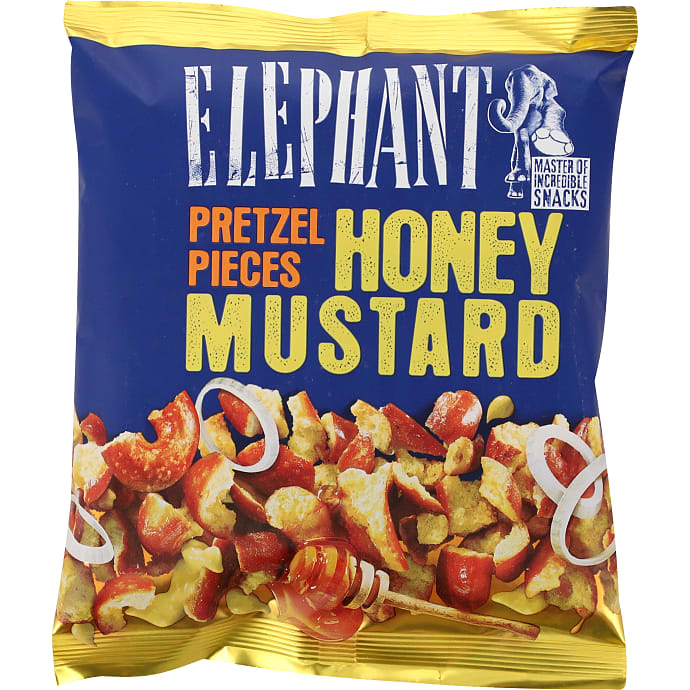 Elephant Saltkringler m. sennep og løg 125 g