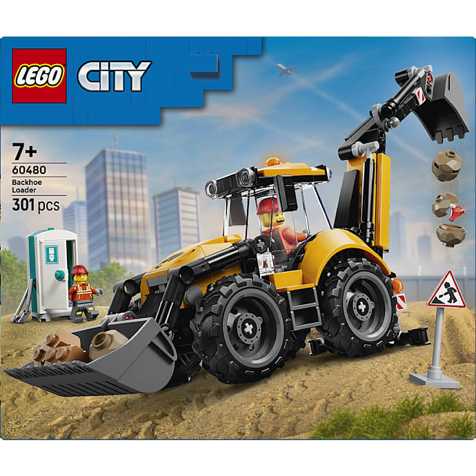 LEGO City rendegraver 60480 - gul
