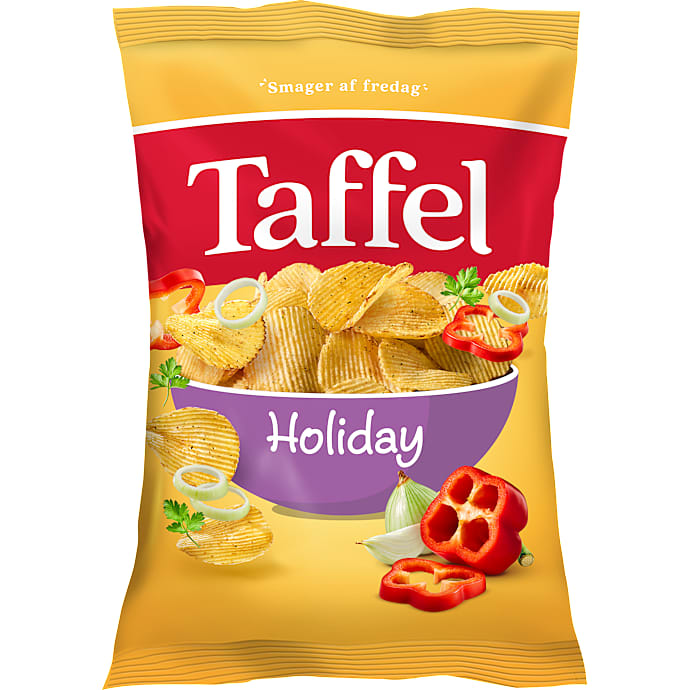 Chips m. holidaykrydderi – produktbillede