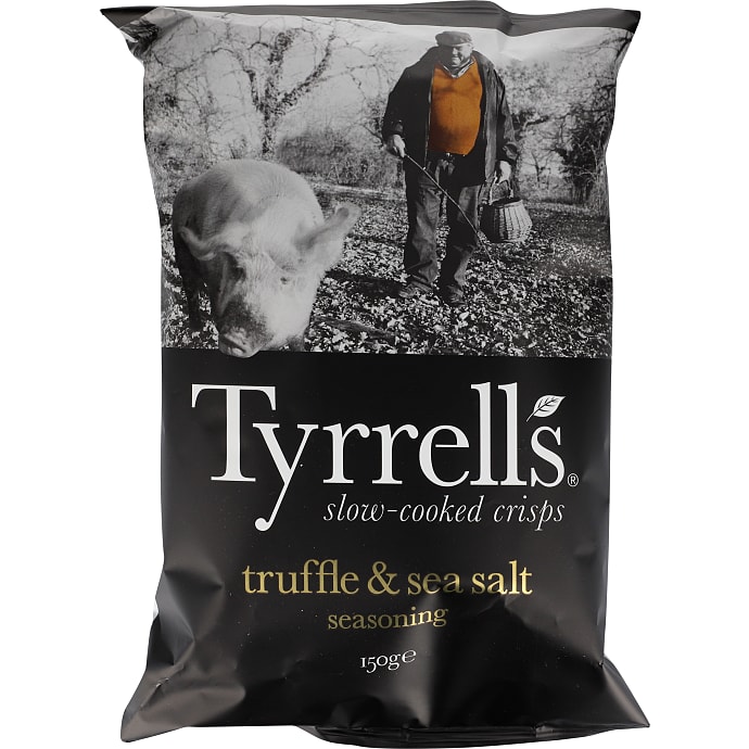Tyrrells Chips med trøffel og havsalt