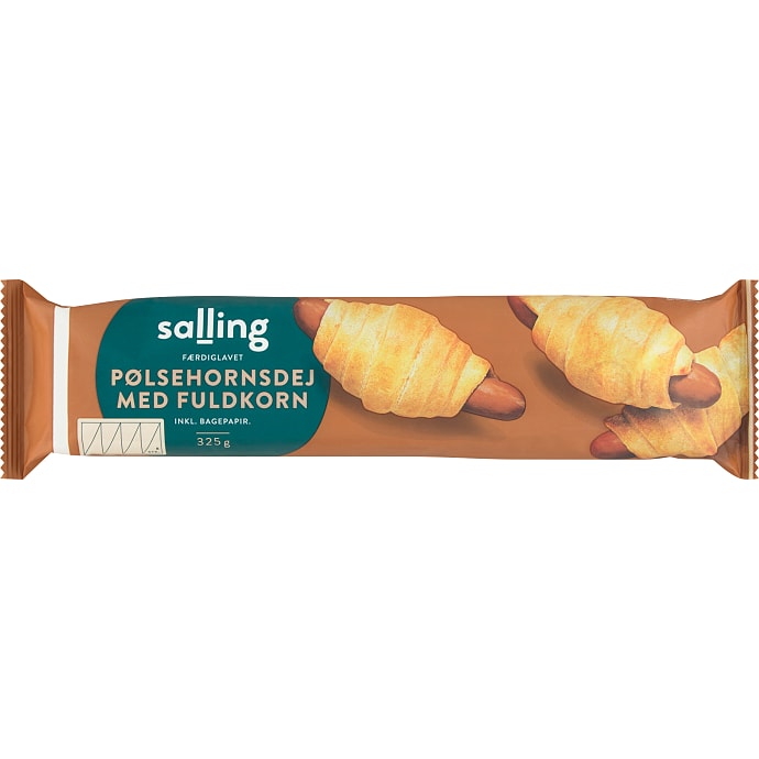 Fuldkornspølsehornsdej