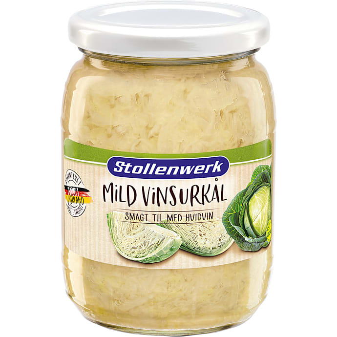 Stollenwerk Mild Vinsurkål m. Hvidvin