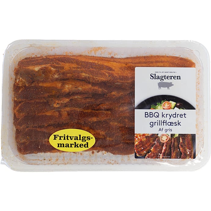 Flæsk m. barbecue