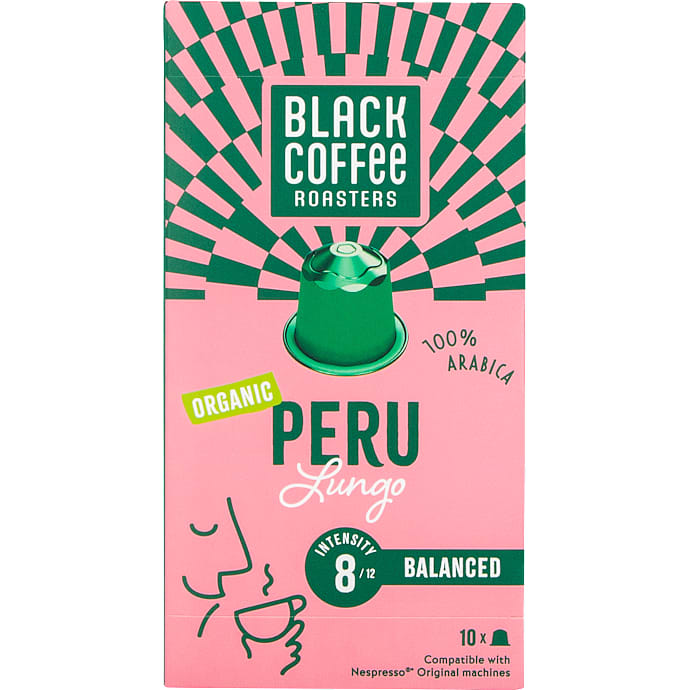 Peru Lungo kaffekapsler øko