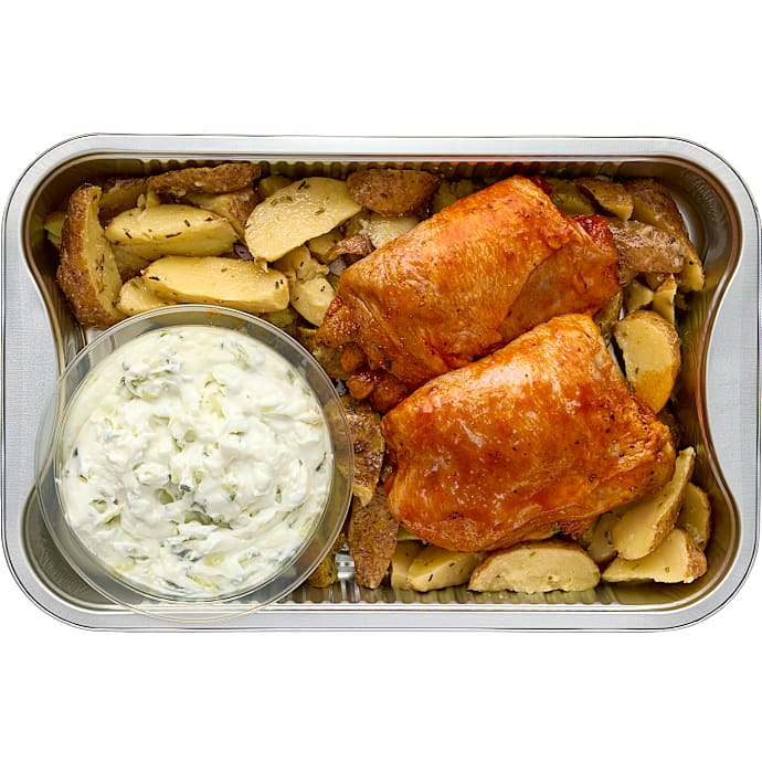 Deli Kyllingelår med Kartofler
