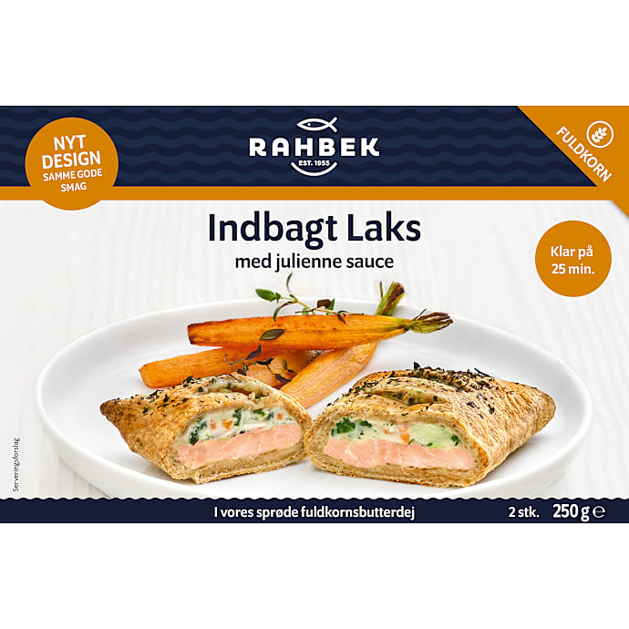 Indbagt laks m. fuldkorn