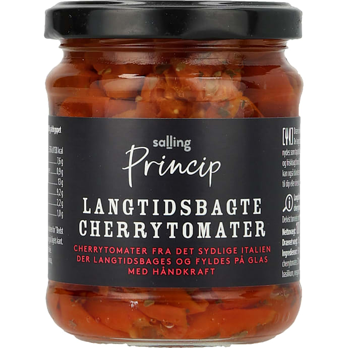 Salling Princip Langtidsbagte cherrytomater