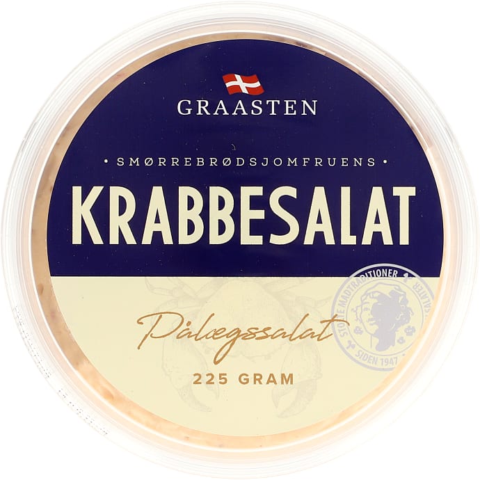 Smørrebrødsjomfruens krabbesalat m. surimi