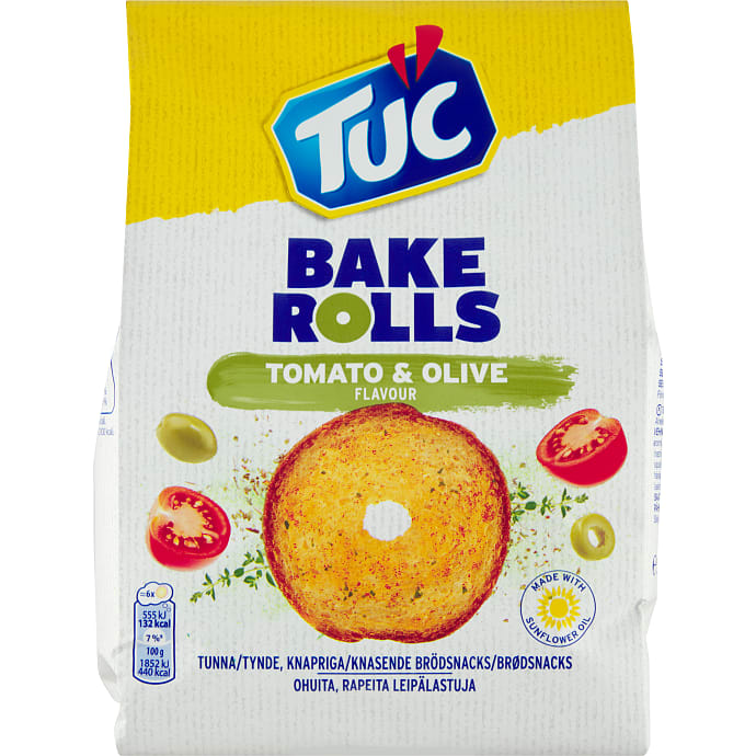 Tuc Brødsnacks tomat og oliven