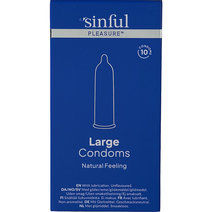Sinful Large kondomer