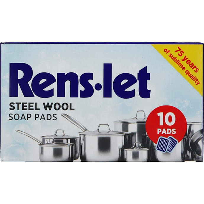 Ståluldssvampe m. sæbe