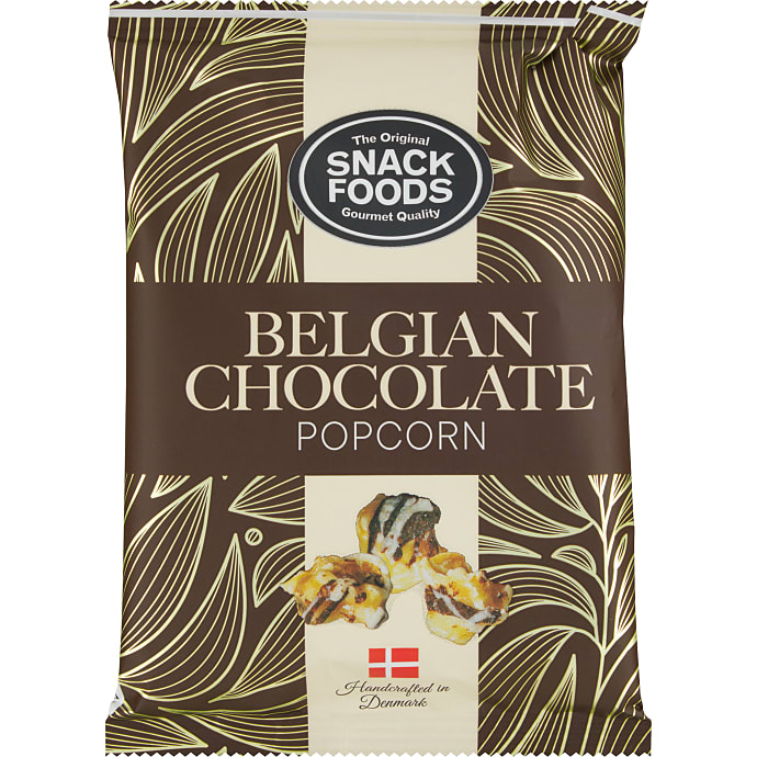 Popcorn m. belgisk chokolade