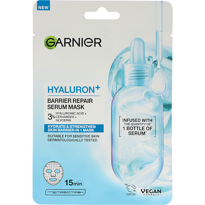 Garnier Ansigtsmaske m. Hyaluron 28 g