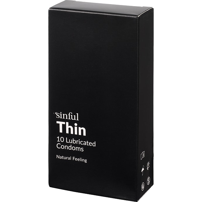 Sinful tynde kondomer 10 stk