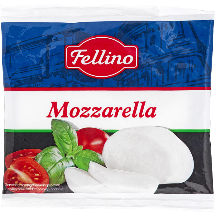 Fellino Mozzarella 19% fedt 125 g