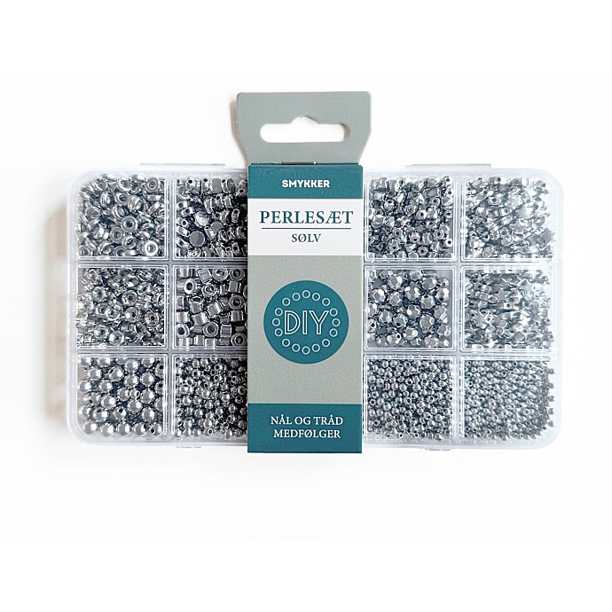1Conzept Perlesæt Sølvfarvet
