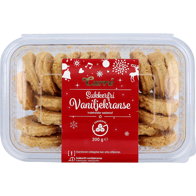 Vaniljekranse sukkerfri