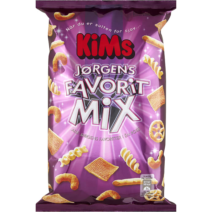 Chips m. løg-, tomat- og ostesmag