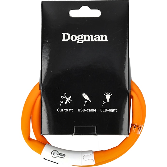 Hundeblinker m. LED - orange
