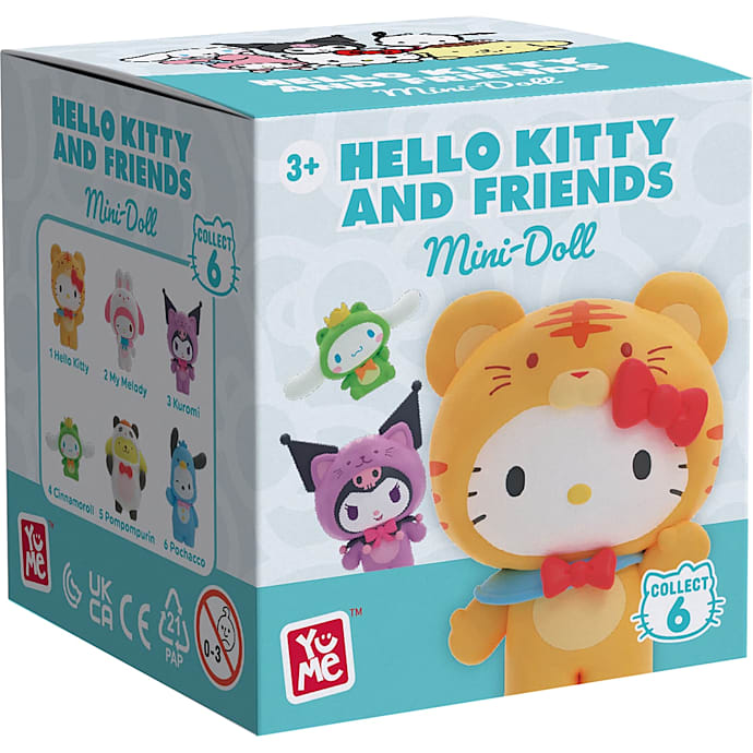 Yume Hello Kitty and Friends Forest figur 5 cm - flere varianter - assorteret