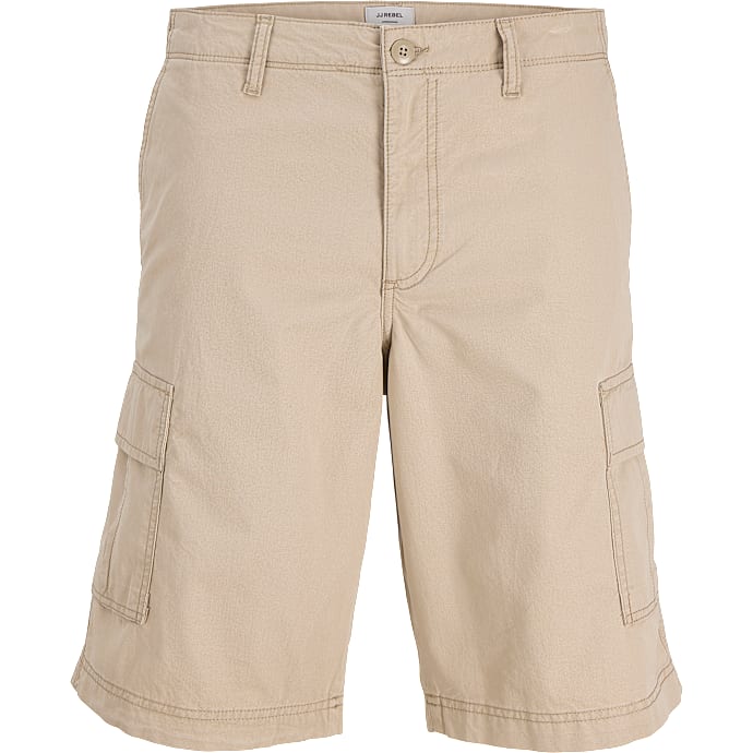 JJ REBEL Herre Shorts Bomuld Beige