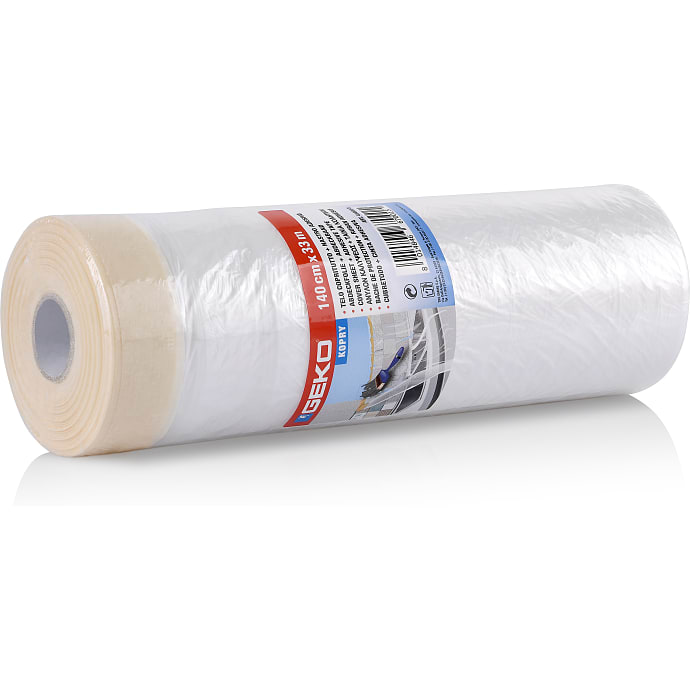 Geko Malerplast med tape 33 m