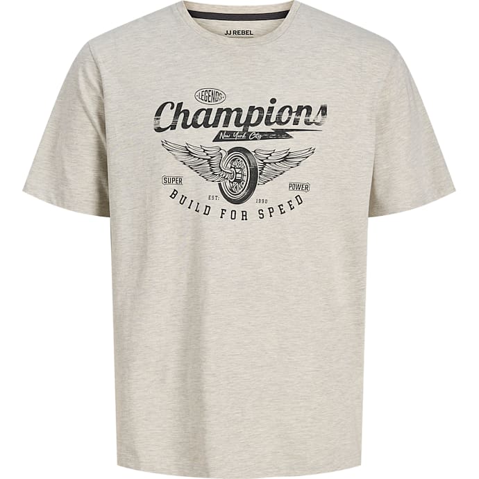 JJ REBEL Herre T-shirt Grå