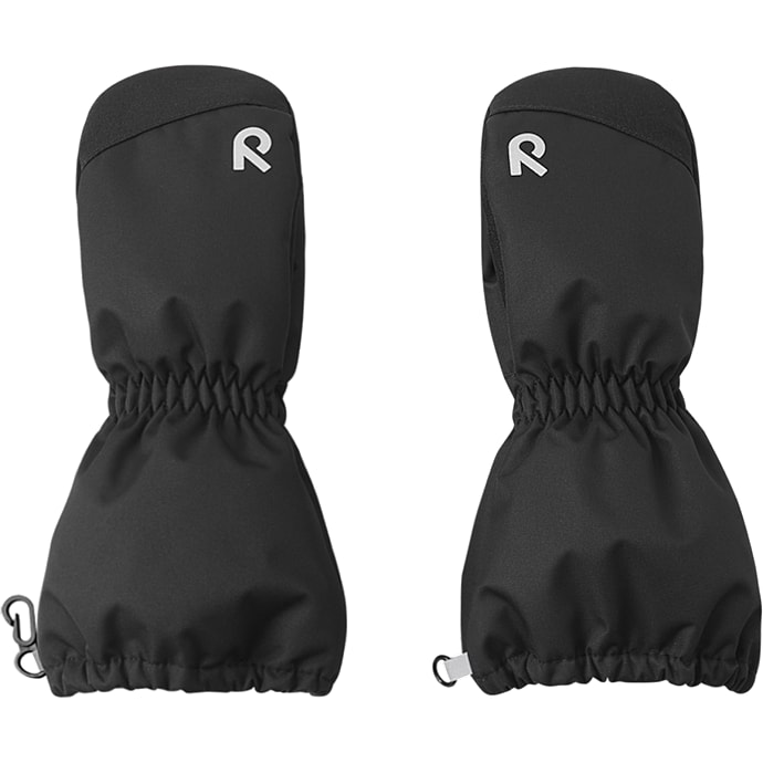 REIMA børne luffe str. 6-8 år - sort