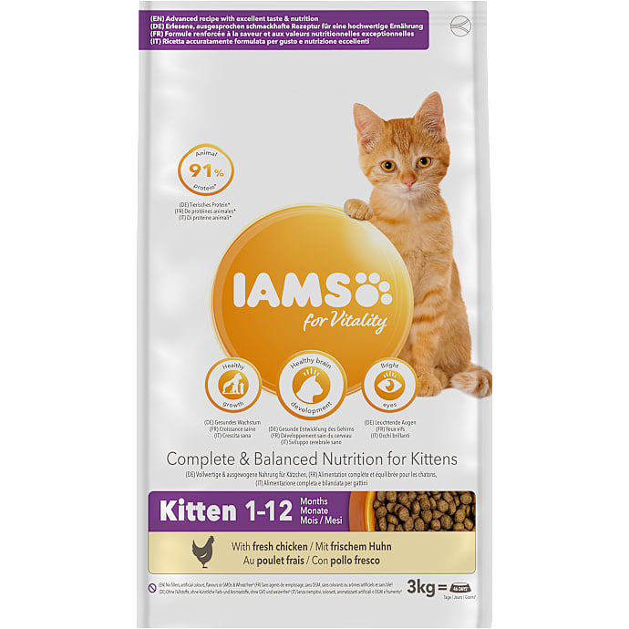 IAMS Tørfoder Junior med Kylling