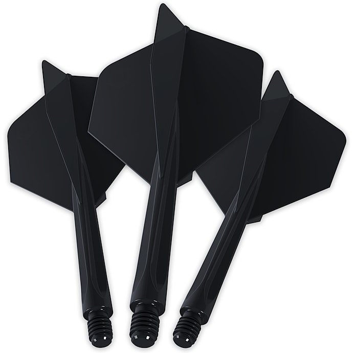 Unicorn Forge Flights flight- og skaftsystem lang sort