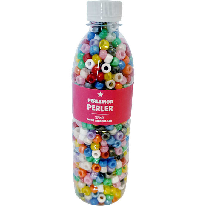 Perler i flaske - perlemor