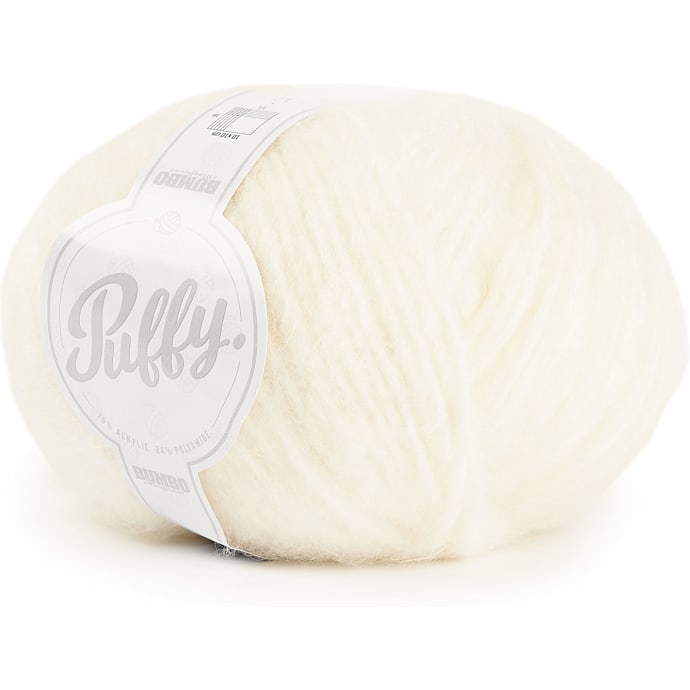 BUMBO Puffy Akrylblanding Hvid 001