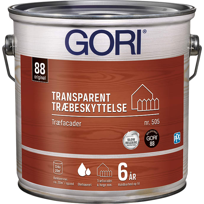 GORI 505 transparent træbeskyttelse Ibenholt
