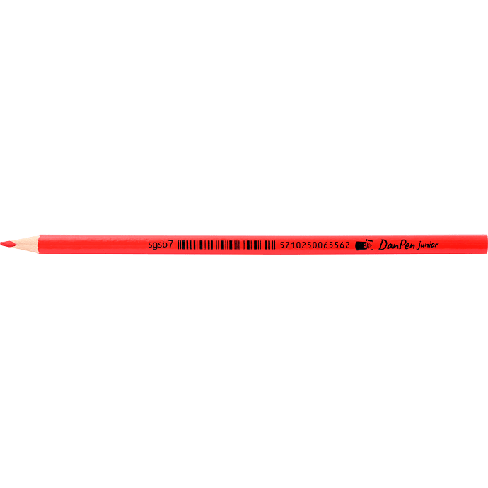 Danpen Junior Regular Farveblyant rød