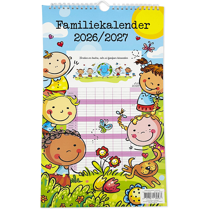 Familiekalender 26/27 - ansigter
