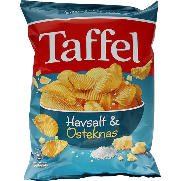 Taffel Chips m. Havsalt og Osteknas