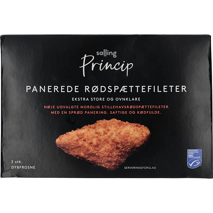 Salling Princip Panerede rødspættefileter