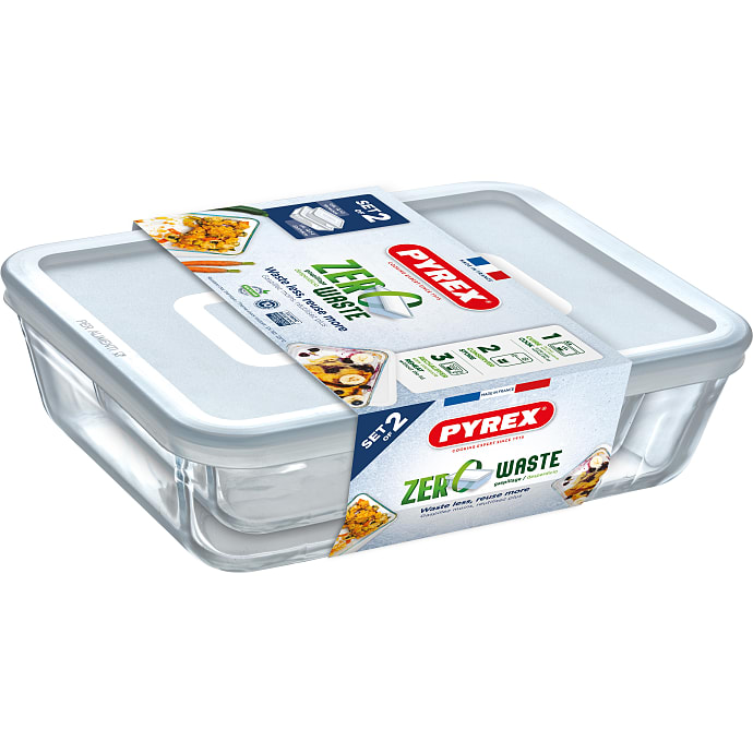 Pyrex Cook & Freeze fadsæt m. låg