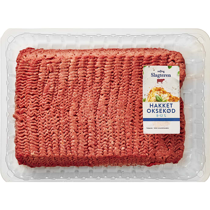 Slagteren Hakket Oksekød 8-12%
