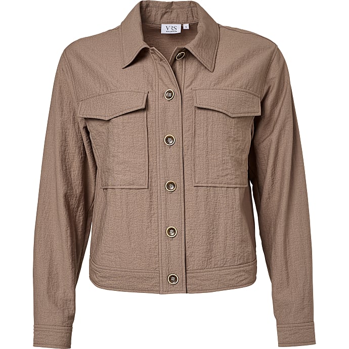 VRS Woman Fashion Dame jakke str. M brun