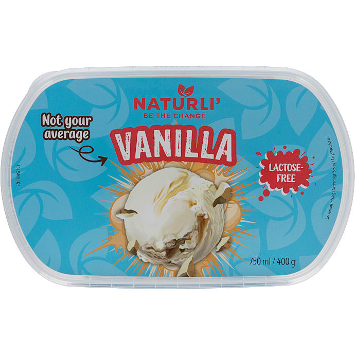Vegansk is m. vanilje