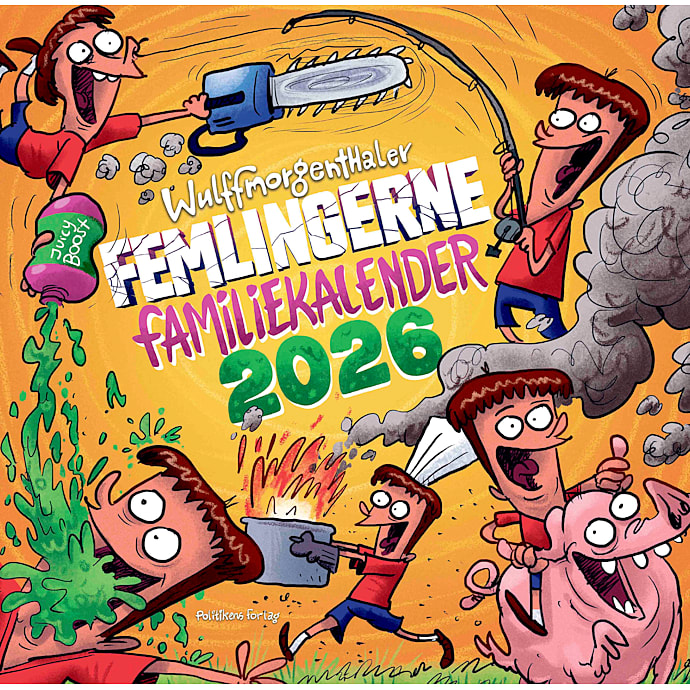 Politikens Forlag Femlingerne familiekalender 2026