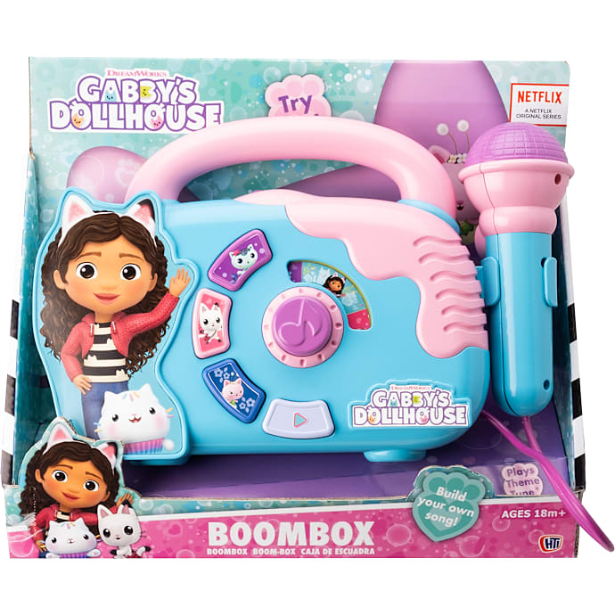 Gabbys Dukkehus boombox med lys